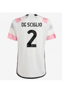 Fotbalové Dres Juventus Mattia De Sciglio #2 Venkovní Oblečení 2023-24 Krátký Rukáv